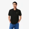L.12.12 Light Piqué-polo met klassieke pasvorm voor heren
