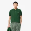L.12.12 Light Piqué-polo met klassieke pasvorm voor heren