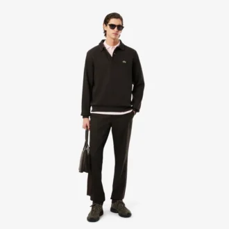 L.12.12 Light Piqué-polo met klassieke pasvorm voor heren