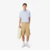 L.12.12 Light Piqué-polo met klassieke pasvorm voor heren
