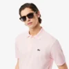 L.12.12 Light Piqué-polo met klassieke pasvorm voor heren