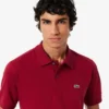 L.12.12 Light Piqué-polo met klassieke pasvorm voor heren
