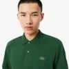 L.12.12 Light Piqué-polo met klassieke pasvorm voor heren