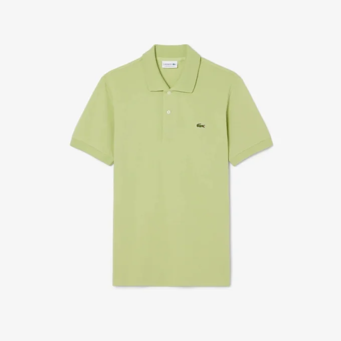 L.12.12 Light Piqué-polo met klassieke pasvorm voor heren