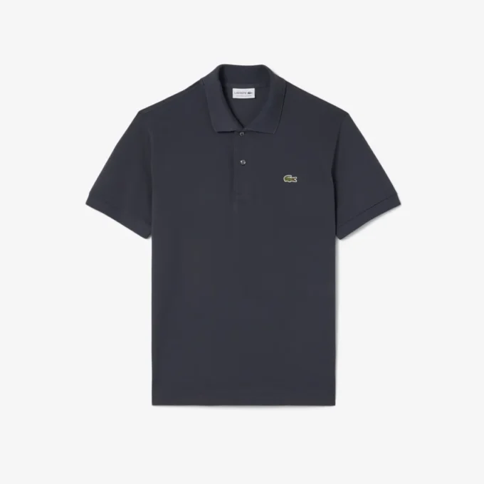 L.12.12 Light Piqué-polo met klassieke pasvorm voor heren