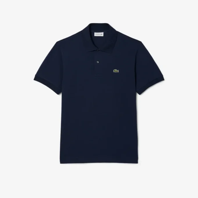L.12.12 Light Piqué-polo met klassieke pasvorm voor heren