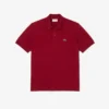 L.12.12 Light Piqué-polo met klassieke pasvorm voor heren