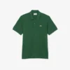 L.12.12 Light Piqué-polo met klassieke pasvorm voor heren