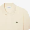 L.12.12 Light Piqué-polo met klassieke pasvorm voor heren