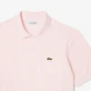 L.12.12 Light Piqué-polo met klassieke pasvorm voor heren
