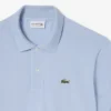 L.12.12 Light Piqué-polo met klassieke pasvorm voor heren