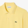 L.12.12 Light Piqué-polo met klassieke pasvorm voor heren