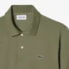 L.12.12 Light Piqué-polo met klassieke pasvorm voor heren