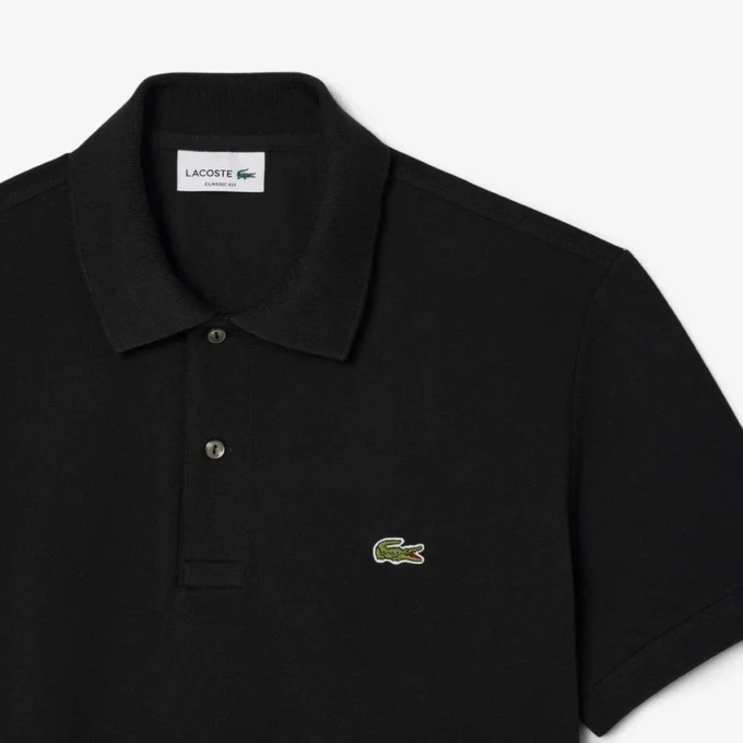 L.12.12 Light Piqué-polo met klassieke pasvorm voor heren