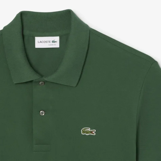 L.12.12 Light Piqué-polo met klassieke pasvorm voor heren