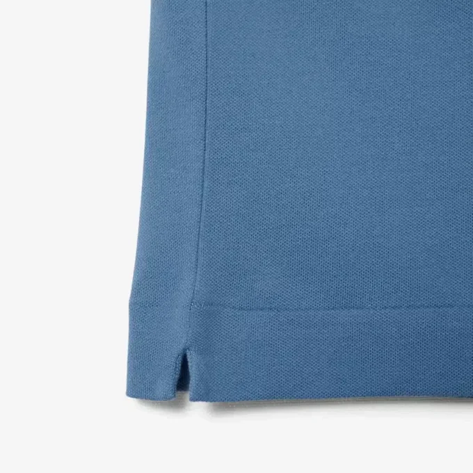 L.12.12 Light Piqué-polo met klassieke pasvorm voor heren