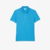 L.12.12 Piqué-polo voor heren met slanke pasvorm