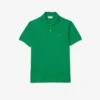 L.12.12 Piqué-polo voor heren met slanke pasvorm