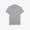 L.12.12 Piqué-polo voor heren met slanke pasvorm