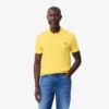 L.12.12 Piqué-polo voor heren met slanke pasvorm