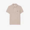 L.12.12 Piqué-polo voor heren met slanke pasvorm