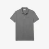 L.12.12 Piqué-polo voor heren met slanke pasvorm