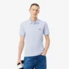 L.12.12 Piqué-polo voor heren met slanke pasvorm