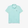 L.12.12 Piqué-polo voor heren met slanke pasvorm
