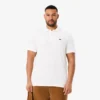 L.12.12 Piqué-polo voor heren met slanke pasvorm