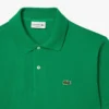 L.12.12 Piqué-polo voor heren met slanke pasvorm