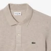 L.12.12 Piqué-polo voor heren met slanke pasvorm