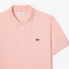 L.12.12 Piqué-polo voor heren met slanke pasvorm