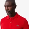 L.12.12 Piqué-polo voor heren met slanke pasvorm