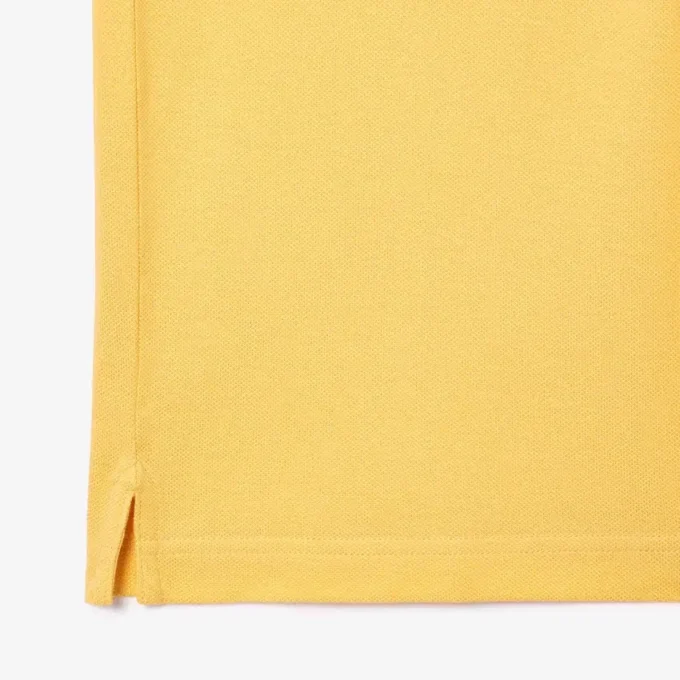L.12.12 Piqué-polo voor heren met slanke pasvorm