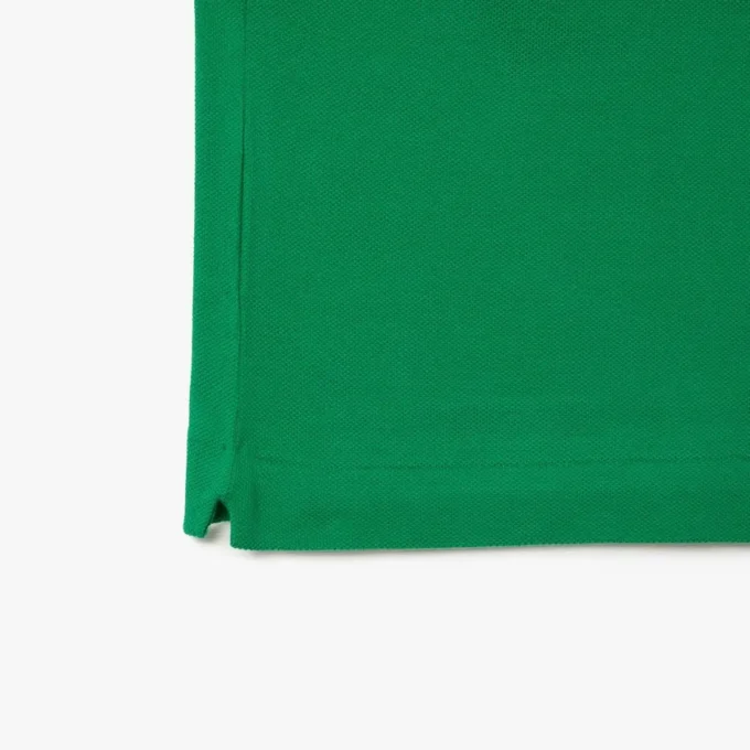 L.12.12 Piqué-polo voor heren met slanke pasvorm