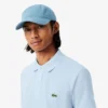 L.12.12 Piqué-polo voor heren met slanke pasvorm