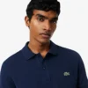 L.12.12 Piqué-polo voor heren met slanke pasvorm