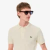 L.12.12 Piqué-polo voor heren met slanke pasvorm