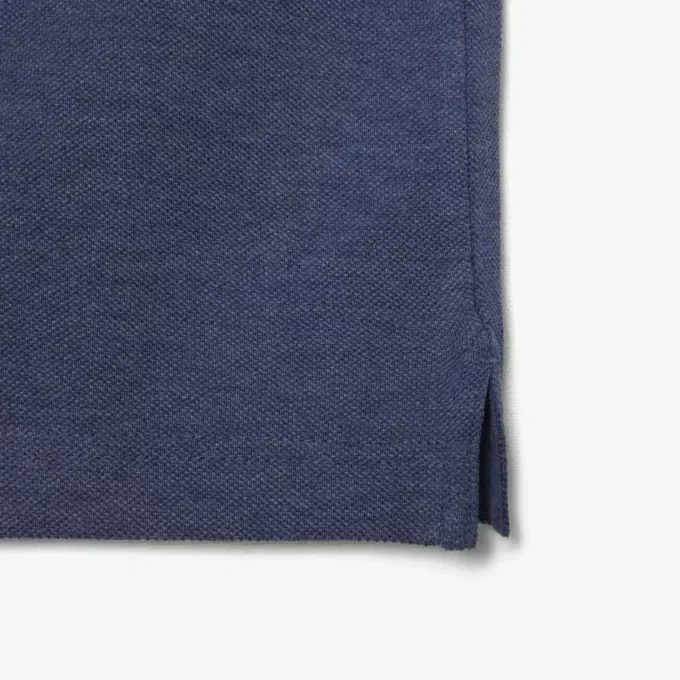 L.12.12 Piqué-polo voor heren met slanke pasvorm