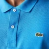 L.12.12 Piqué-polo voor heren met slanke pasvorm
