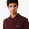 L.12.12 Piqué-polo voor heren met slanke pasvorm