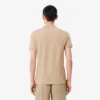 L.12.12 Piqué-polo voor heren met slanke pasvorm