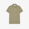 L.12.12 Piqué-polo voor heren met slanke pasvorm