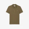 L.12.12 Piqué-polo voor heren met slanke pasvorm