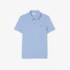 L.12.12 Piqué-polo voor heren met slanke pasvorm
