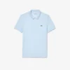 L.12.12 Piqué-polo voor heren met slanke pasvorm