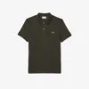 L.12.12 Piqué-polo voor heren met slanke pasvorm