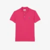 L.12.12 Piqué-polo voor heren met slanke pasvorm