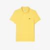 L.12.12 Piqué-polo voor heren met slanke pasvorm