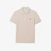 L.12.12 Piqué-polo voor heren met slanke pasvorm